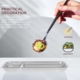 thumbnail image 3 of RUNROTOO 1Pcs Assiette Divisée en Acier Inoxydable 304 Argent pour Servir Nourriture Restaurant, 3 of 8