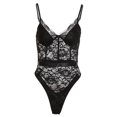 thumbnail image 2 of Lencería de Encaje de Una Pieza Body Ropa Interior Siamesa Corte Alt Mujer S Baoblaze Encaje Babydoll Lingeries, 2 of 8