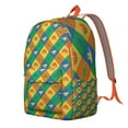 thumbnail image 4 of Modern Dino Skeleton Backpack – Abstract Watercolor Dinosaur Print Bookbag for Travelers and Students, 4 of 5