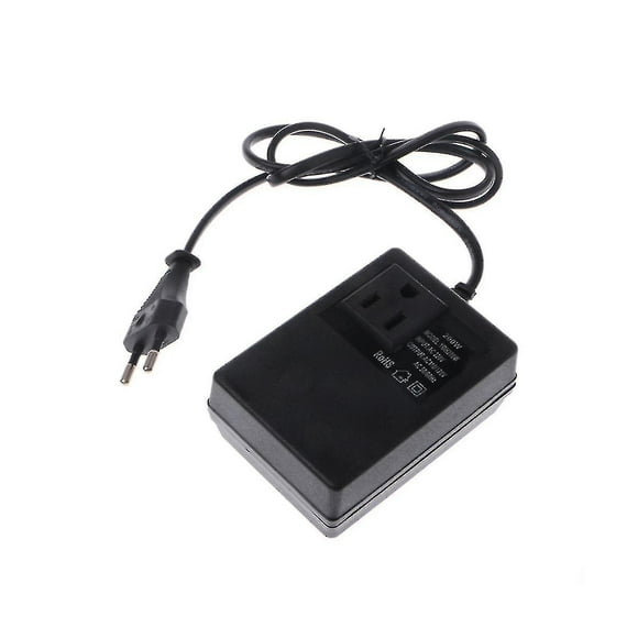 200w Ac 220v To 110v Reduce Transformer Convert Travel Power Eu Plug Adapter-hy