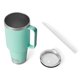thumbnail image 5 of Vaso YETI Rambler de 1,25 litros con asa y tapa con pajita Seafoam, 5 of 6