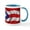 White/Blue Inside, variant on CafePress - Flag Of Puerto Rico Mug - 11 oz Ceramic Mug - Novelty Coffee Tea Cup