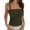 Blackish Green, variant on Womens Tops, Women's Solid Color Womens Strapless Tube Tops Basic Backless Sleeveless Shirts for Spring and Summer Going Out Tops for Women Blackish Green L