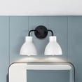 thumbnail image 5 of Sloan 2 - Light Matte Black / Black Wall Sconce, 5 of 14