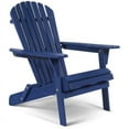 thumbnail image 3 of W Unlimited SW1912NVSET3 Adirondack Chair Bristro Set, Navy Blue - Set of 3, 3 of 3