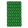 thumbnail image 1 of Balery leaves and glasses of beer for St. Patrick's Day Toalla de Microfibra Premium con Estampado – 27.5x16 pulgadas, Alta Absorción, Suave y Aterciopelada, Secado Rápido, 1 of 6