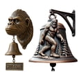 thumbnail image 7 of MOMOJIA Vintage Farmhouse Doorbell Welcome Door Decoration Gorillas Shape Garden Front Door Bells For Front Door Garden Sheds, 7 of 7