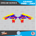 thumbnail image 2 of Kalair GFX Graphics Kit for Yamaha YZ450F (2010-2013) Dream Series, 2 of 5