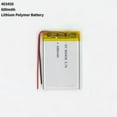 thumbnail image 1 of 3.7V 600mAh Li-Ion Battery 403450 Lithium Polymer Rechargeable Battery For Bluetooth Headset GPS Toy, 1 of 6
