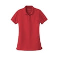 thumbnail image 3 of Port Authority Ladies Dry Zone Uv Micro-Mesh Polo Lk110 - Rich Red - 3XL, 3 of 4