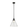 thumbnail image 2 of 201S-OB-G43-L-Innovations Lighting-Cone - 1 Light Mini Pendant In Industrial Style-16 Inches Tall and 12 Inches Wide-Oil Rubbed Bronze Finish-Light, 2 of 7