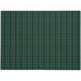 thumbnail image 3 of Rectangle Tablecloth with Wave Lace 60x84 Inch, Green Tartan Plaid Tablecloth Rectangle Wipeable Table Cloth Cover Kitchen Tablecover for Kitchen Dinning Tabletop Outdoor, 3 of 8
