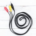 thumbnail image 2 of OULII Cable Audio Video Av Línea Negro Para Mp3 Smartphones Y Tablets A TV, 2 of 4