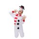 thumbnail image 3 of Disfraz de muñeco de nieve para niños, forro polar Wizland, de 8 a 10, 3 of 5