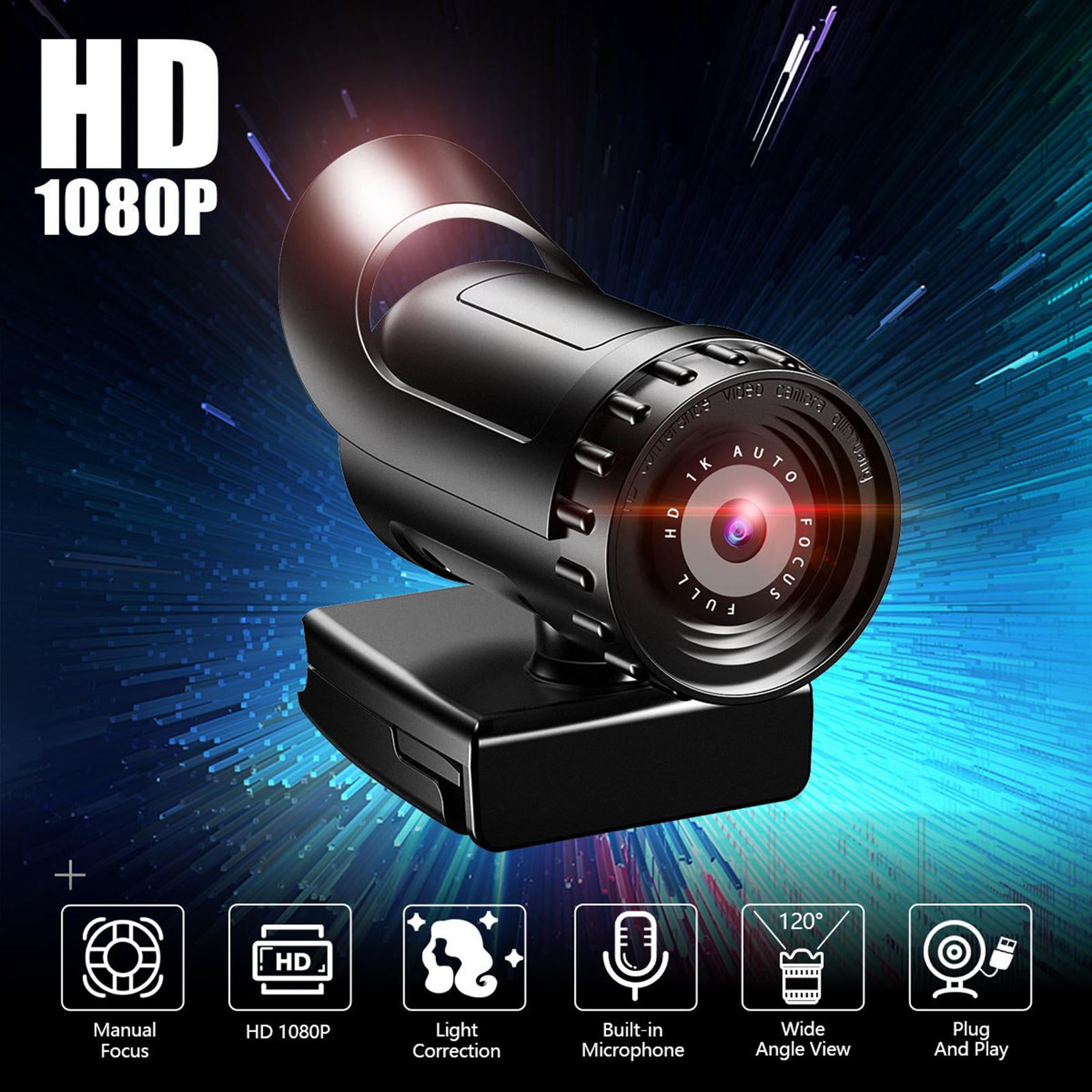 Camera Camera Full Widescreen Laptop USB s Tripod Desktop Notebook Video Calling Recording - 1080p 1K