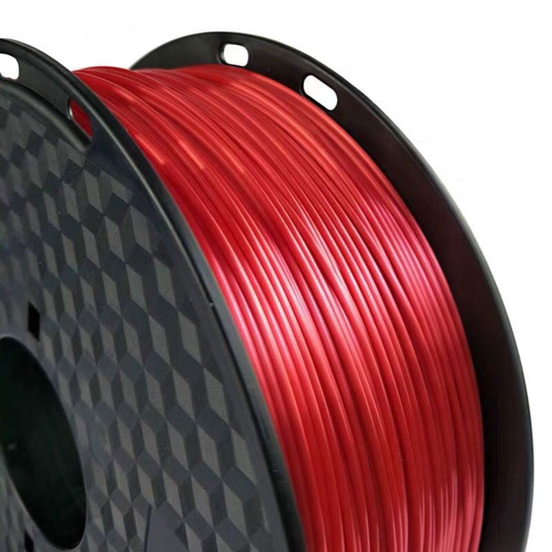 Red Silk 3D Printer PLA Filament 1.75mm 1Kg 3D Pen Printing Materials Smooth Filament