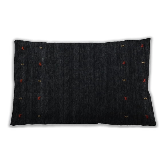 Ahgly Company Indoor Rectangular Traditional Lumbar Throw Pillow, 13 inch by 19 inch