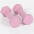 thumbnail image 4 of Kroder 2pcs Basics Neoprene Dumbbell Hand Weights for Exercise and Muscle Toning (2kg）, 4 of 5