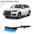 thumbnail image 2 of Car Wash Brush Water Spray Cleaning Tool Soft Bristle Long-handled Duster, 2 of 5