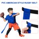 thumbnail image 3 of 10 cinturones de fútbol ajustables con 30 banderas para jugadores niños o adultos, 3 of 8