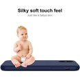 thumbnail image 4 of iPhone Xs Max Case with Screen Protector,Soft Liquid Silicone Gel Rubber Bumper Cover,Slim Fit Shockproof Protective Phone Case for iPhone Xs Max Navy Blue, 4 of 8