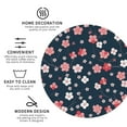 thumbnail image 4 of Bingfone Vintage Cherry Blossoms Leather Drinks Coasters with Set of 6,Suitable for Home Kitchen,Coffee Cup Coasters Home Gift, 4 of 9