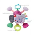 thumbnail image 6 of Infantino Elephant Pull & Shake Jittery Pal, Hanging Linking Toy with Teether, 0-12 Months, Purple, 6 of 7