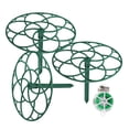 thumbnail image 1 of MOVTOTOP 1 Set Peony Support Cage Plant Support Trellis Garden Sunflower Support Plant Support Stakes for Climbing Plants Peonies Roses and Tomatoes Green, 1 of 7