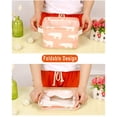 thumbnail image 3 of Storage Baskets Foldable Mini Square Natural Linen & Cotton Fabric Storage Bins Simple Desk Shelf Baskets Organizers - Set of 4 Organizer Storage Bags, 3 of 7