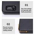 thumbnail image 2 of Travel Safe Lock Box Compact Metal Safe Lock Box with Code Combination Lock Box ,Multiple Options Available, 2 of 6