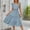 Light Blue, variant on Casual Womens Dresses V Neck Fall Dresses for Women 2024 Casual Fashion Solid Color Short Dresses,Fit & Flare Comfy A-line Dresses Orange M