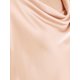 thumbnail image 5 of Blusa casual elegante de satén INSPIRE CHIC para mujer con cuello de cowl y mangas cortas en color rosa, 5 of 6
