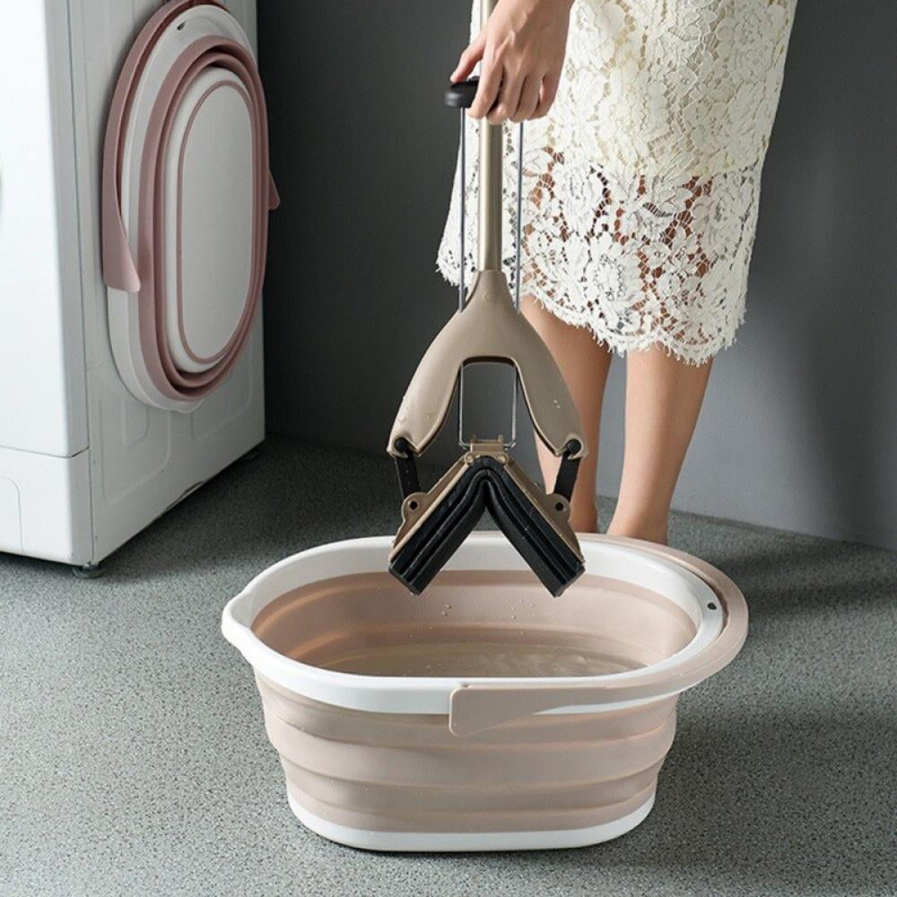 MEROTABLE Promotions! Portable Folding Car Wash Bucket Bucket Household Mop Bucket Rectangular Thickened Portable Plastic Bucket Water Storage Bucke