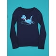 thumbnail image 3 of Dinosaur On Water Long Sleeve Toddler -Image by Shutterstock,  2 Toddler, 3 of 4