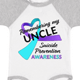 thumbnail image 4 of Inktastic Remembering My Uncle- Suicide Prevention Awareness Boys or Girls Baby Bodysuit, 4 of 5