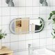 thumbnail image 2 of Espejo LED de pared para baño VidaXL con forma ovalada, 2 of 9