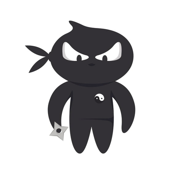 ANIME - Vinyl Adhesive Kids Boys Nursery Bedroom Décor Sticker Multicolored Anime Design Wall Decal - Home Living Room Karate Martial Wall Decoration 8" x 10"