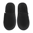 thumbnail image 1 of Fotbe Black Pantuflas Peludas para Mujer con Estampado, Zapatillas de Peluche, Zapatos de Invierno para Casa, Uso Interior y Exterior-Medium, 1 of 8
