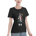 thumbnail image 2 of Women's Basic Short Sleeve T-Shirt Demon Slayer: Tanjirou and Nidouzi, 2 of 6