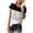 Multicolor, variant on Xdegoge Summer Tops for Women 2025 Short Sleeve Crew Neck Tops Fashion Color Block Casual Shirts Dressy Casual Blouses Workout Y2K Tee Shirts Camisetas De Mujer