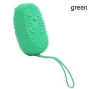 Bath Brush Double-sided Bubble Artifact Soft Massage Silicone Brushes T2Z2