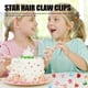 thumbnail image 5 of Pinzas Para El Cabello, Cierre Seguro, Llamativas, 100 Piezas, Pinzas Para La Mandíbula Del Cabello Con Forma De Estrella Colorida Para Fiestas, 5 of 7