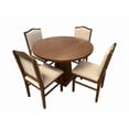 thumbnail image 3 of Comedor Roma 4 Sillas, Lino Beige, Salvanto, 110x110 cm, 3 of 8