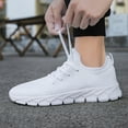 thumbnail image 4 of Mens Performance Sneakers - Lightweight & Breathable - Durable for Running, Basketball, Gym Training, 4 of 5