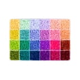thumbnail image 2 of Perler Beads Fuse Beads Kit 12000 PCS 24 Colors 2.6Mm Beads Craft Kit, Keychain Making Kit Home Class Arts and Crafts Supplies for Adult Crafters, 2 of 9
