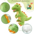 thumbnail image 3 of Juguetes de peluche de dinosaurio, dinosaurios de peluche de dinosaurio, juguetes de peluche de dinosaurio, juguete de muñeca de dinosaurio Kawaii, regalos de cumpleaños para niños y niñas, 3 of 5