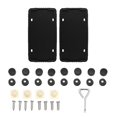 thumbnail image 1 of Marco De Silicona Para Matrícula Con Kit De Accesorios De Tornillo Soporte Para Matrícula Con Orificios De Drenaje Para Modelos De Coches Norteamericanos 2 Uds. matsuzay VI009581-01, 1 of 7