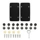 thumbnail image 1 of Marco De Silicona Para Matrícula Con Kit De Accesorios De Tornillo Soporte Para Matrícula Con Orificios De Drenaje Para Modelos De Coches Norteamericanos 2 Uds. Monstrate VI009581-01, 1 of 7