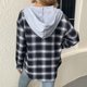 thumbnail image 5 of Puntoco Casual Mujer Cuello Con Capucha Cuello Verano Qutwear Bolsillo Degradado Impreso Regular Manga Larga De Mujer Puntoco Puntoco-2510, 5 of 6
