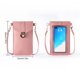 thumbnail image 3 of Burso de teléfono celular para mujeres, bolso cruzado de cuero PU liviano con correa ajustable, toques bloqueos de pantalla mini bolsillo para mujeres bolso de teléfono mejor regalo Meser Meser Deportes-20, 3 of 5
